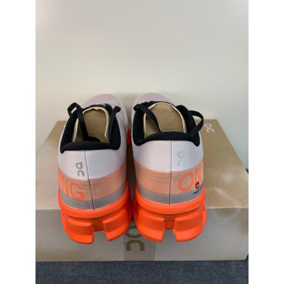 On Cloudmonster Hyper Mens 9.5 Mauve Flame Running Shoes 3ME10131906 NIB - Picture 3 of 12